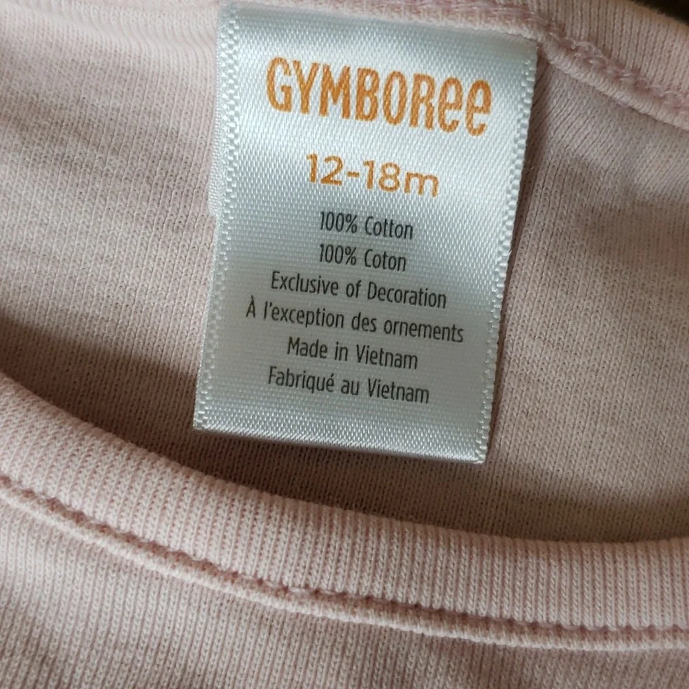 Gymboree Embroidered Snowflake Top Sz 12-18M